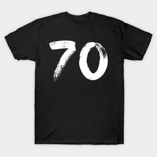 Number 70 T-Shirt